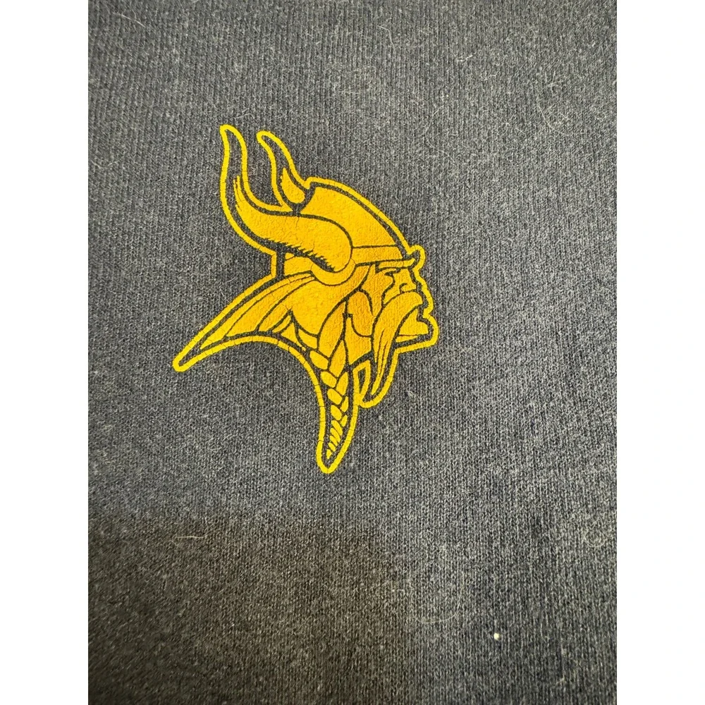 Jerzees Super Sweats North Alumni Viking Navy Blue Crewneck Sweatshirt Medium
